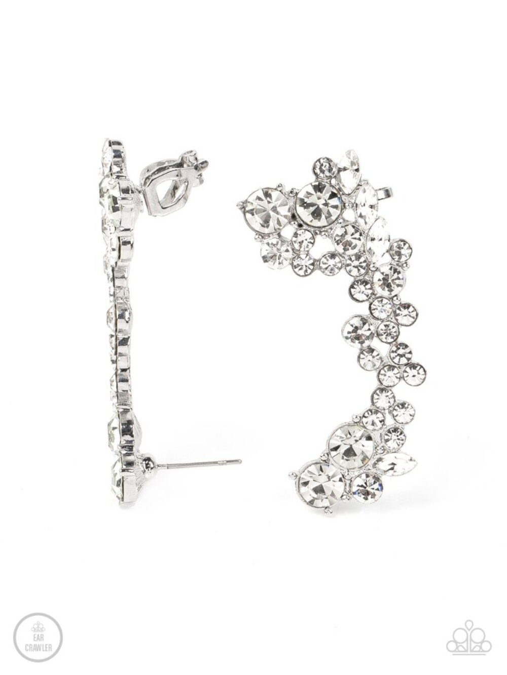 Paparazzi Sparkly Crawler Earrings (EP080)